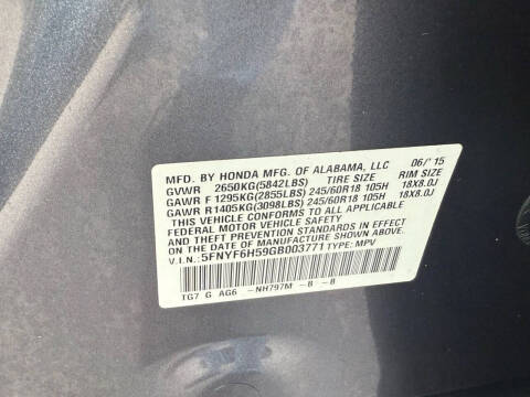 2016 Honda Pilot EX-L