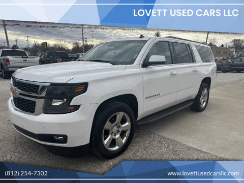 2015 Chevrolet Suburban for sale at Lovett Used Cars LLC in Washington IN