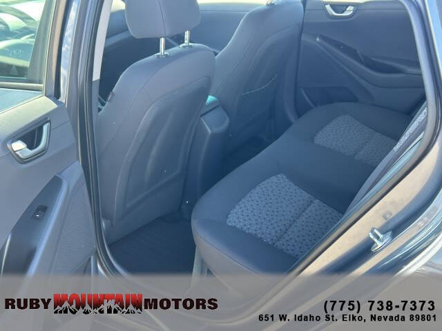 2019 Hyundai Ioniq Hybrid Blue