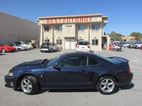 2001 Ford Mustang for sale at Best Auto Buy in Las Vegas NV