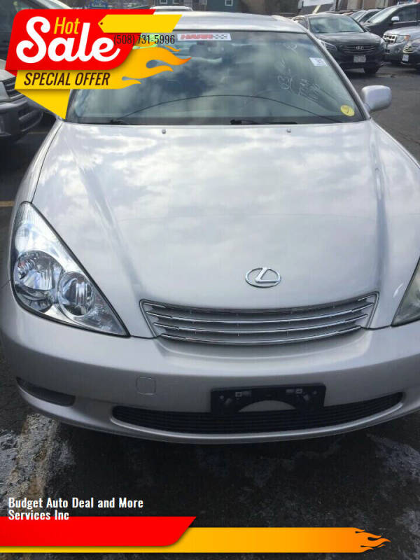 2003 Lexus ES 300 for sale at Budget Auto Deal and More Services Inc in Worcester MA