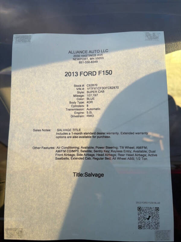 2013 Ford F-150
