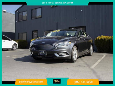 2017 Ford Fusion for sale at City Motors of Yakima in Yakima WA