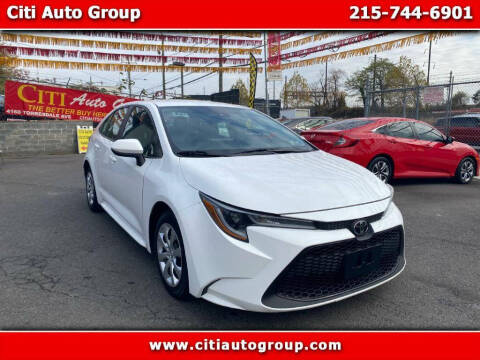 2020 Toyota Corolla for sale at Better Buy Here Pay Here in Philadelphia PA