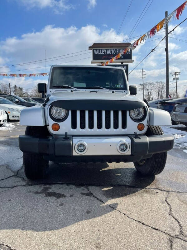 2008 Jeep Wrangler Unlimited for sale at Valley Auto Finance in Warren OH