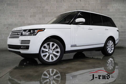 2016 Land Rover Range Rover for sale at J-Rus Inc. in Macomb MI
