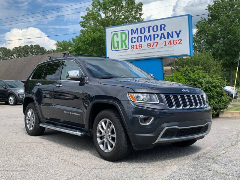 2015 Jeep Grand Cherokee for sale at GR Motor Company in Garner NC