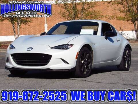 2017 Mazda MX-5 Miata RF for sale at Hollingsworth Auto Sales in Raleigh NC