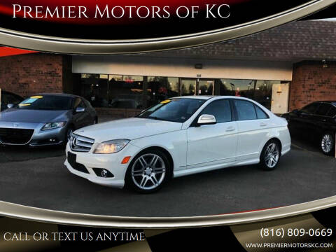 2008 Mercedes-Benz C-Class for sale at Premier Motors of KC in Kansas City MO