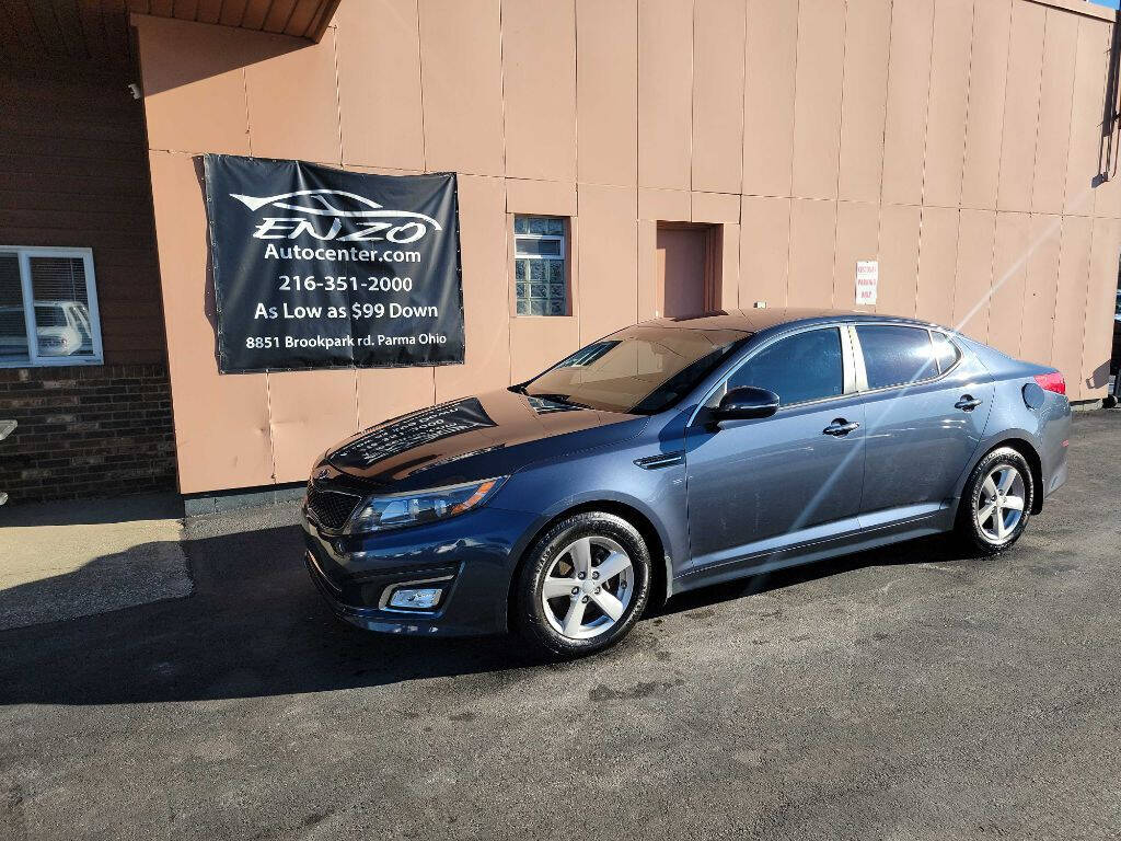 2015 Kia Optima for sale at ENZO AUTO in Parma, OH