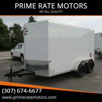 2024 CHARMAC 7 X 12 CARGO TRAILER for sale at PRIME RATE MOTORS - Trailers in Sheridan WY