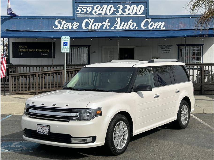 Frozen White 2019 Ford Flex SEL SEL 4dr Crossover 1