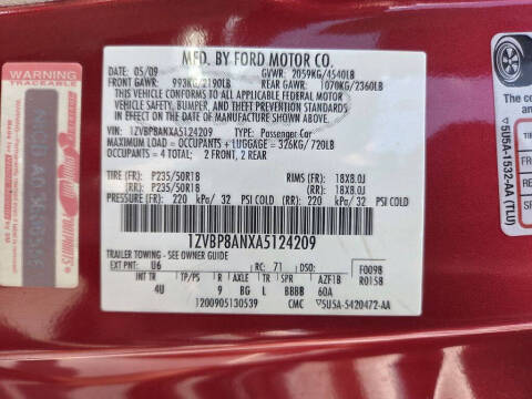 2010 Ford Mustang