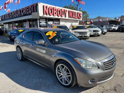 2013 Infiniti M37 for sale at Giant Auto Mart in Houston TX