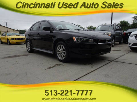 2013 Mitsubishi Lancer Sportback for sale at Cincinnati Used Auto Sales in Cincinnati OH