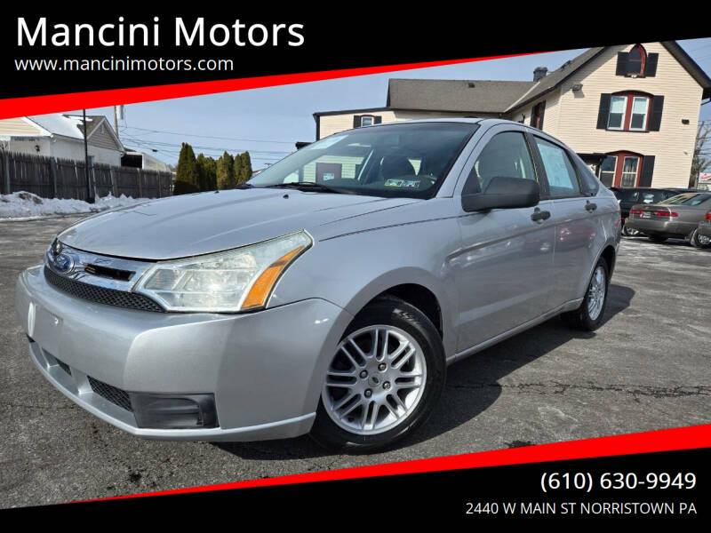 2010 Ford Focus for sale at Mancini Motors in Norristown PA