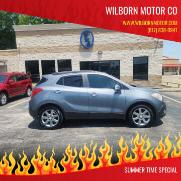2014 Buick Encore for sale at Wilborn Motor Co in Fort Worth TX