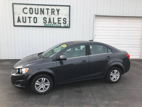 2015 Chevrolet Sonic for sale at COUNTRY AUTO SALES LLC in Greenville OH