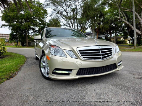 2012 Mercedes-Benz E-Class