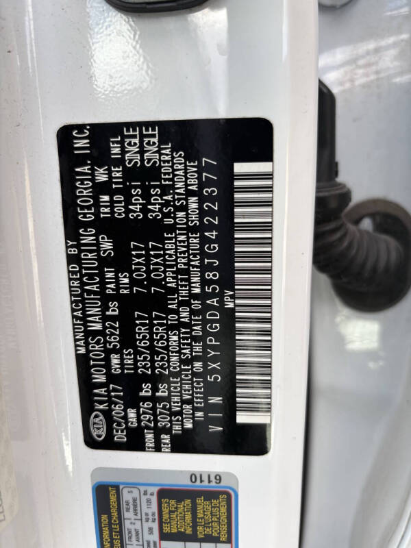 2018 Kia Sorento LX V6