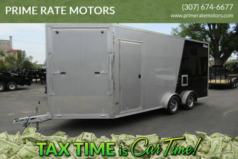 2024 ALCOM 7 1/2 X 18FT CARGO TRAILER for sale at PRIME RATE MOTORS - Trailers in Sheridan WY