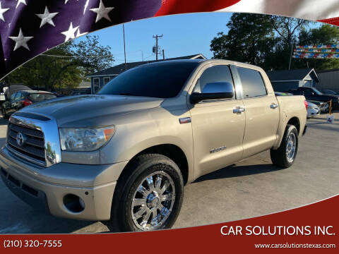 2007 Toyota Tundra for sale at Car Solutions Inc. in San Antonio TX