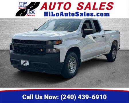 2019 Chevrolet Silverado 1500 for sale at Hi-Lo Auto Sales in Frederick MD