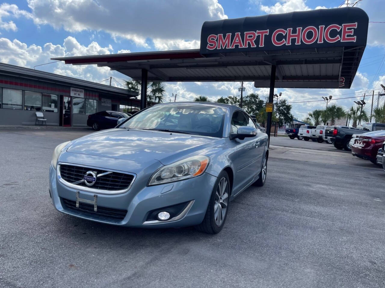 2013 Volvo C70 for sale at SMART CHOICE AUTO in Pasadena, TX