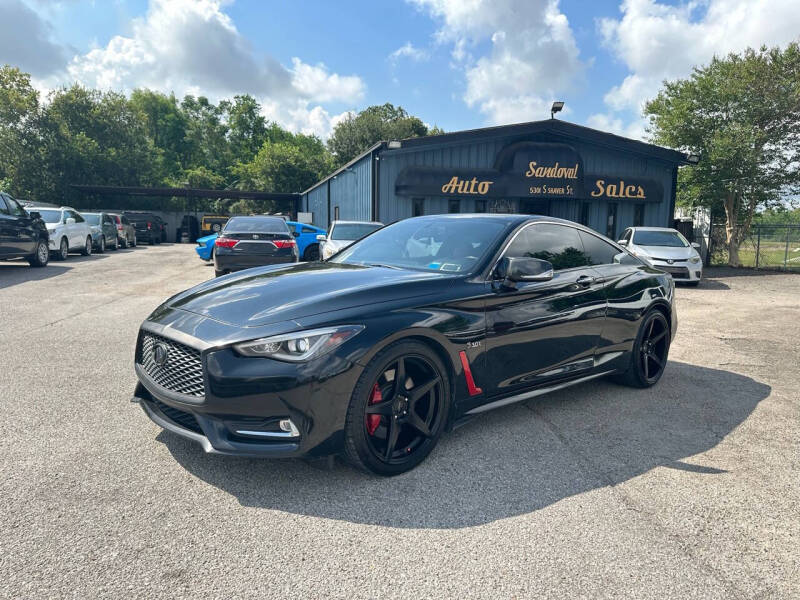 2017 Infiniti Q60 for sale at Sandoval Auto Sales in Houston TX