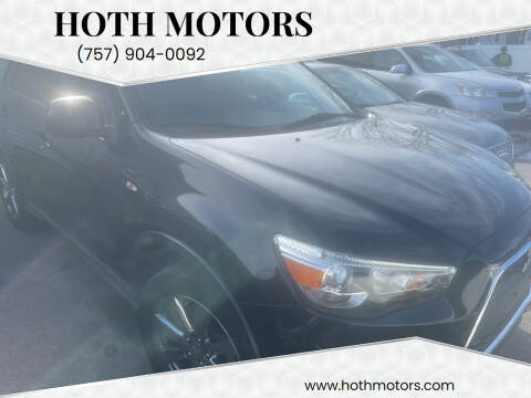 2013 Mitsubishi Outlander Sport for sale at Hoth Motors in Chesapeake VA