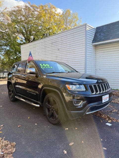 2014 Jeep Grand Cherokee for sale at Joes Blvd Auto Sales in Hopewell, VA