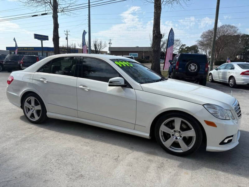 2011 Mercedes-Benz E-Class for sale at Lenherr Auto Sales in Wilmington NC