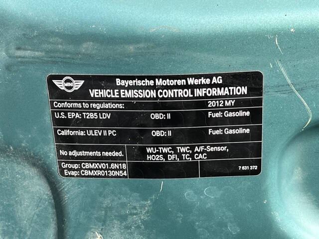 2012 MINI Cooper Hardtop S