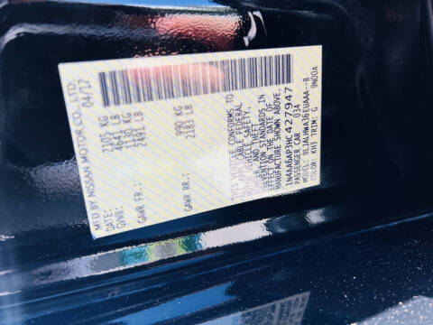 2017 Nissan Maxima Platinum