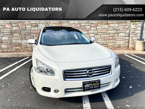 2014 Nissan Maxima for sale at PA AUTO LIQUIDATORS in Huntingdon Valley PA