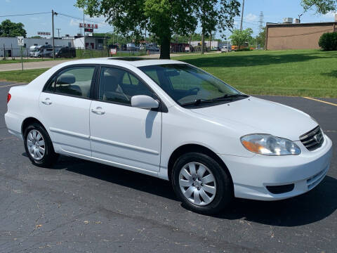 2003 Toyota Corolla for sale at Dittmar Auto Dealer LLC in Dayton OH