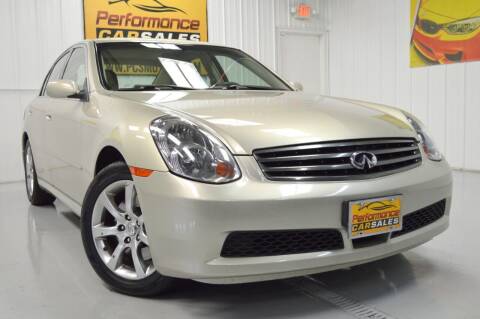 2006 Infiniti G35 for sale at Performance car sales in Joliet IL