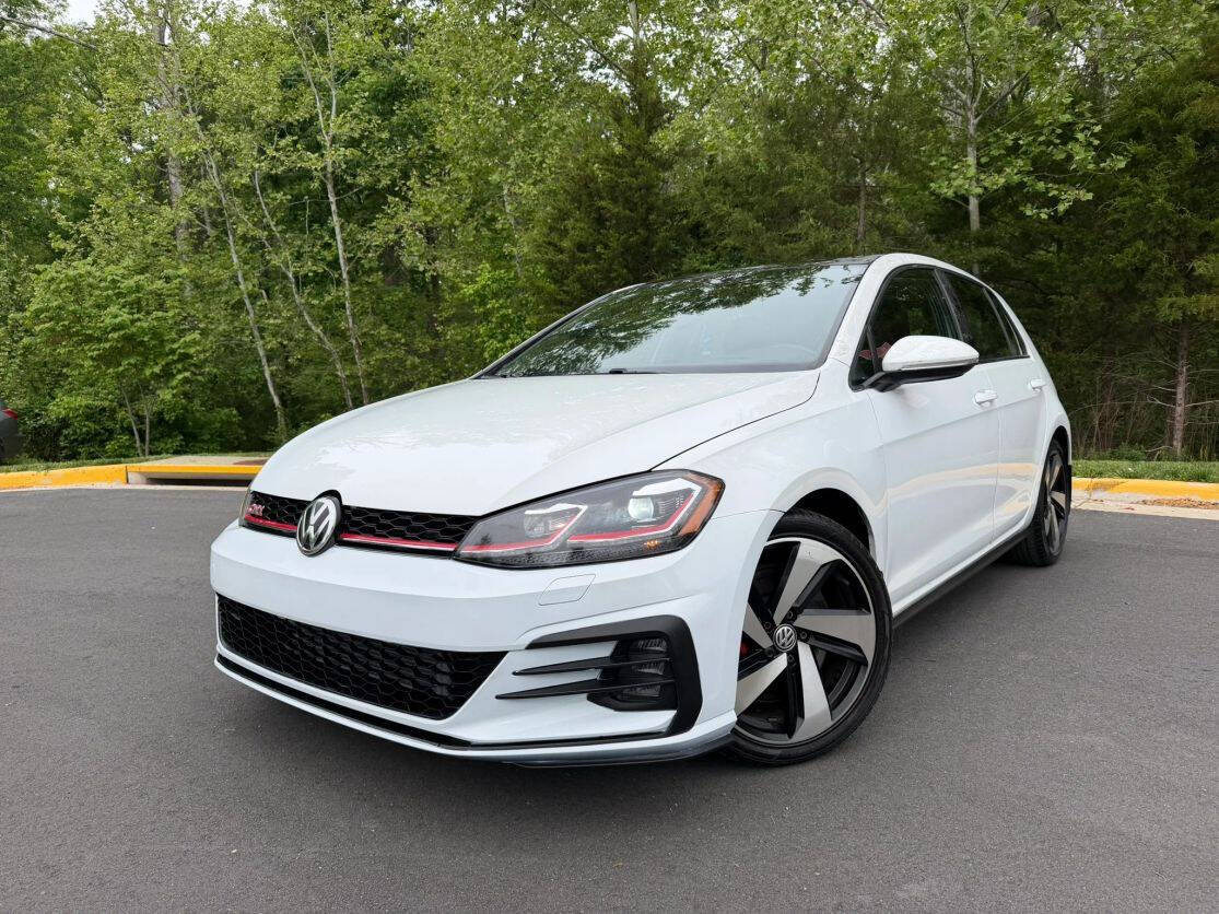 White 2020 Volkswagen Golf GTI Autobahn Autobahn 4dr Hatchback 7A 25