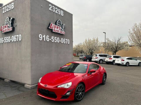 2013 Scion FR-S for sale at LIONS AUTO SALES in Sacramento CA