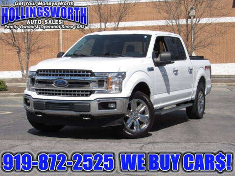 2018 Ford F-150 for sale at Hollingsworth Auto Sales in Raleigh NC