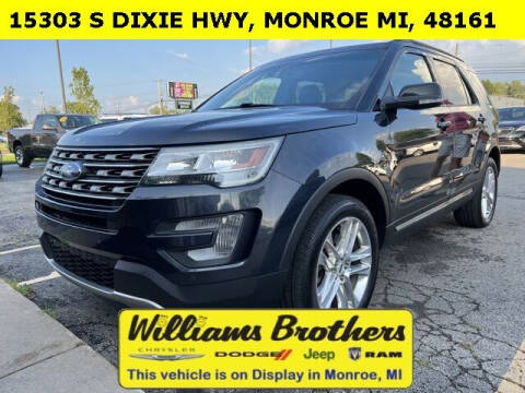2017 Ford Explorer for sale at Williams Brothers Pre-Owned Clinton in Clinton MI