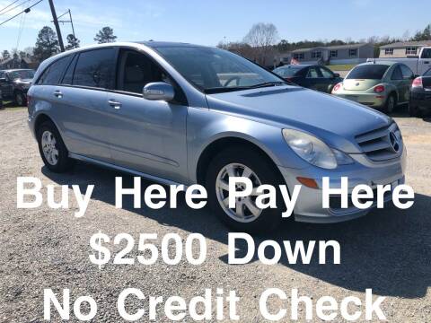 2006 Mercedes-Benz R-Class for sale at ABED'S AUTO SALES in Halifax VA