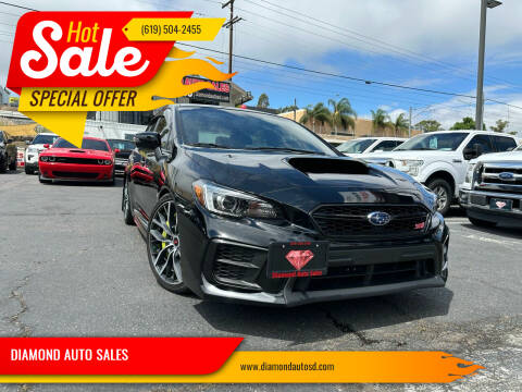 2020 Subaru WRX for sale at DIAMOND AUTO SALES in El Cajon CA