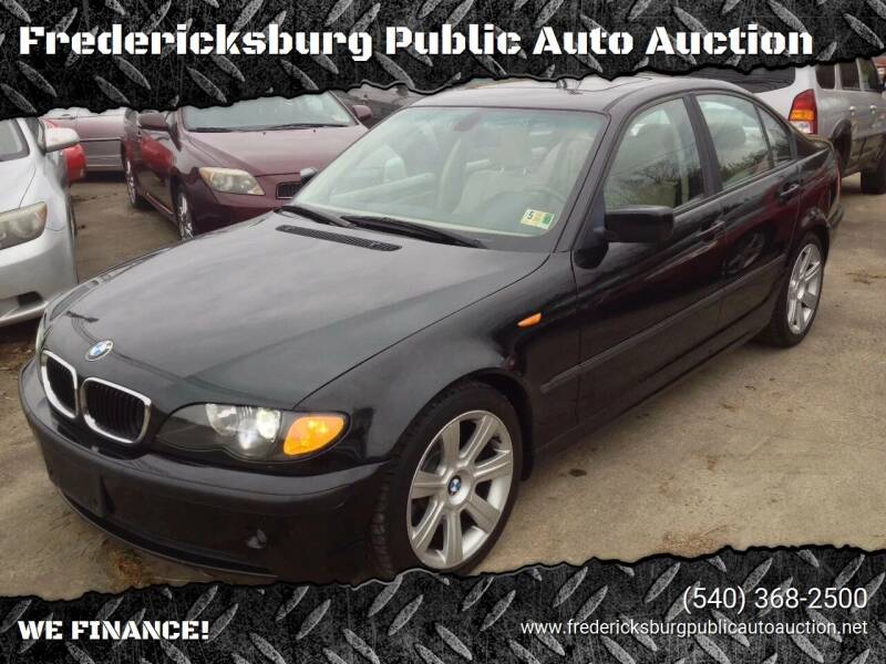 2003 BMW 3 Series for sale at FPAA in Fredericksburg VA