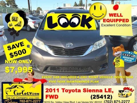 2011 Toyota Sienna LE 7-Passenger Auto Access Seat