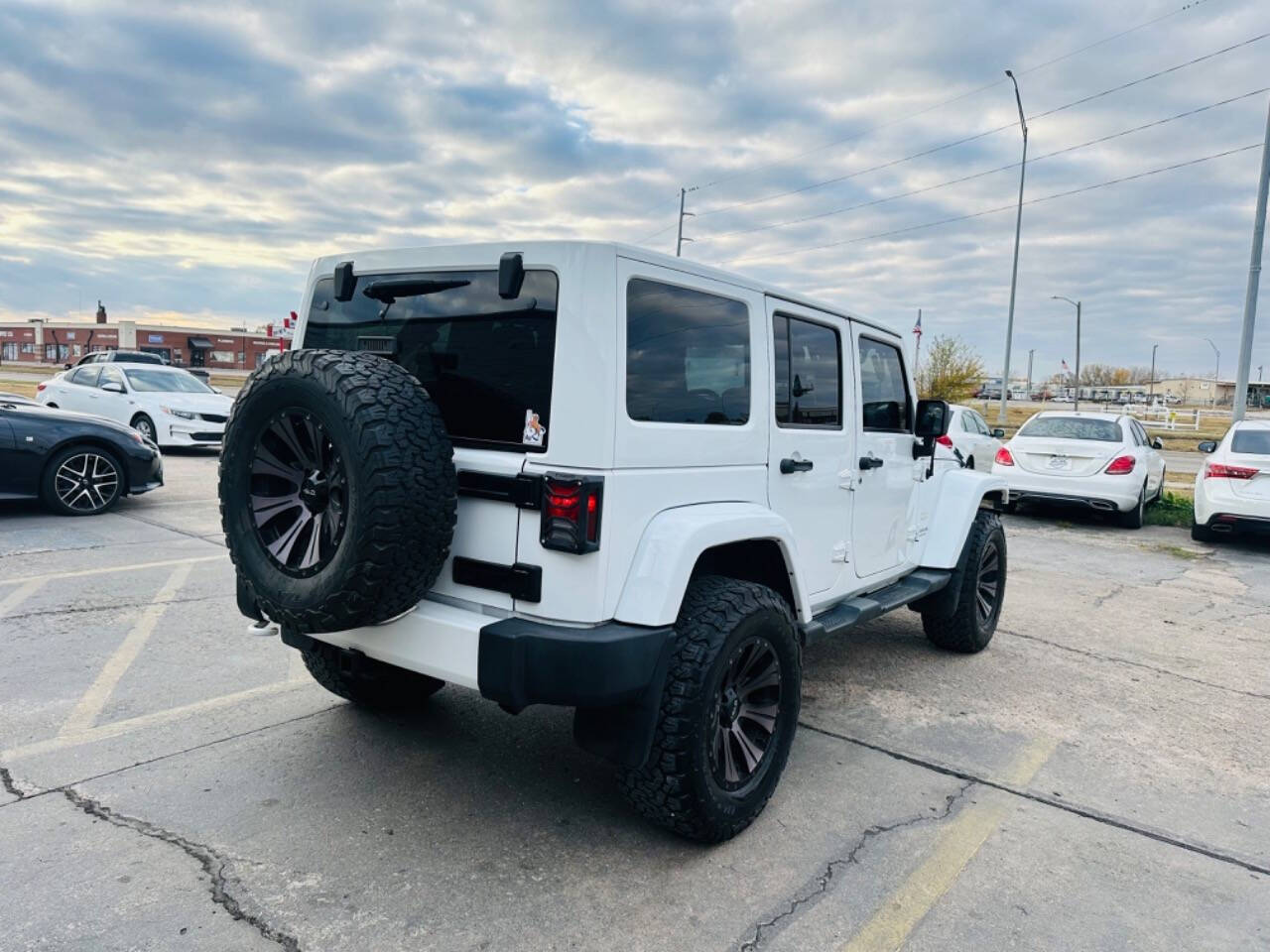 2012 Jeep Wrangler Unlimited for sale at Atlas Auto Sales LLC in Lincoln, NE