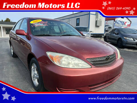 2002 Toyota Camry for sale at Freedom Motors LLC in Knoxville TN