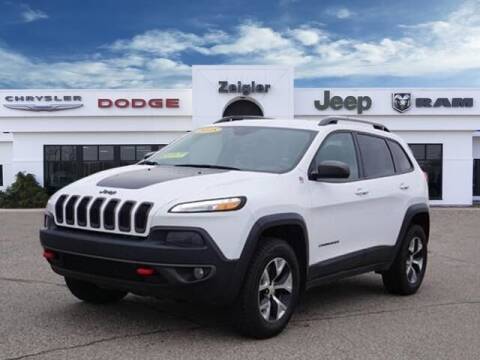 2018 Jeep Cherokee for sale at Harold Zeigler Ford - Jeff Bishop in Plainwell MI