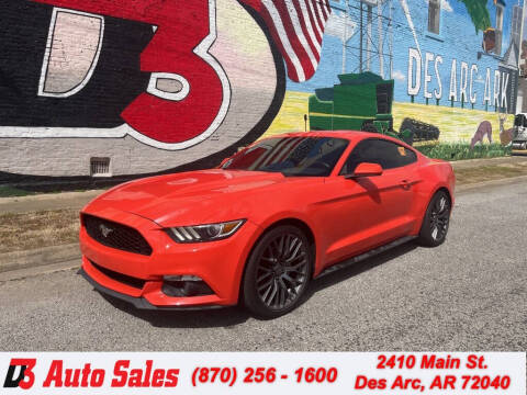2015 Ford Mustang for sale at D3 Auto Sales in Des Arc AR