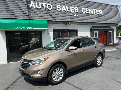 2018 Chevrolet Equinox for sale at Auto Sales Center Inc in Holyoke MA